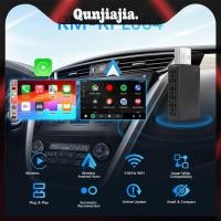 ราคา 2 in 1 Wireless Carplay Android อะแดปเตอร์อัตโนมัติ WiFi BT เชื่อมต่ออัตโนมัติรถ Mini AI กล่อง USB Dongle แบบมีสายไร้สาย Mini USB Dongle (48307464680)