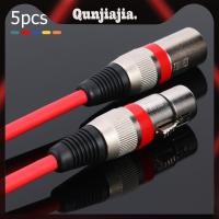 ราคา 5 ชิ้น 3Pin XLR สายชายกับหญิง M F ฟอยล์ สายสัญญาณเสียงป้องกันแบบบราซิล (42829386519)
