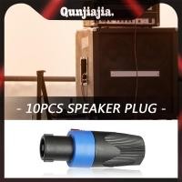 ราคา ขั้วต่อปลั๊กลําโพงเสียง 4 เสามืออาชีพสําหรับ Neutrik Speakon NL4FC (51257444786)