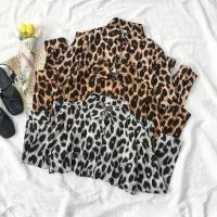ราคา เสื้อแขนยาวสไตล์เกาหลีสำหรับผู้หญิง พิมพ์ลายเสือดาว ใหม่พร้อมสต็อก (40108802684)