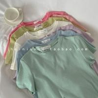 ราคา สไตล์เกาหลีผู้หญิงสุภาพสตรีเสื้อเชิ้ตแขนสั้นเสื้อเชิ้ตผู้หญิงเสื้อเชิ้ตผู้หญิง (28885684069)