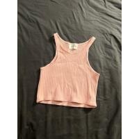 ราคา เสื้อครอป มือสอง ป้าย g rose อก28 32 เสื้อกล้าม แขนกุด (51704881556)