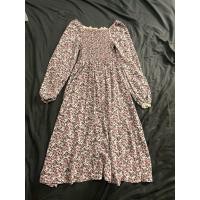 ราคา เดรสยาว มือสอง อก30 32 ลายดอก สม็อคอก (51010617894)
