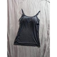 ราคา เสื้อสายเดี่ยว มือสอง อก32 34 เสริมบรา สีดำ สายปรับได้ (26594448535)