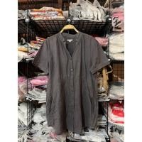 ราคา เสื้อคอจีน มือสอง ป้าย bossini อก38 40 แขนสั้น (49110122864)