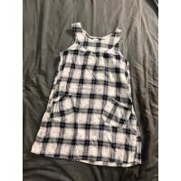 ราคา เดรสสั้น มือสอง ป้าย uniqlo อก34 ลายสก็อต (50359046568)