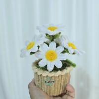 ราคา กระถางดอกไม้ลวดกำมะหยี่ กระถางดอกไม้จิ๋ว ดอกไม้วางโต๊ะทำงาน ดอกไม้แต่งห้อง (40102799033)