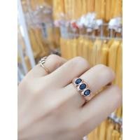 ราคา แหวนนาคข้อมะขามพลอยสีน้ำเงิน (16323426304)