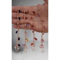 ราคา สร้อยข้อมือนาคพลอยหลากสี (29872177295)