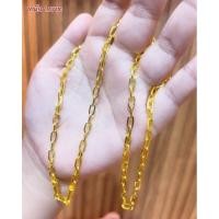 ราคา สร้อยคอทองหุ้มลายโซ่ฝรั่ง (27317268442)