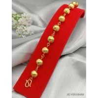 ราคา สร้อยช้อมือเศษทองชุบ พ่นทรายลายเม็ดบอล (25593329695)