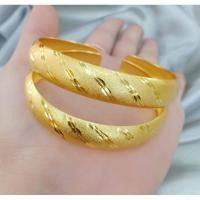 ราคา กำไล เศษทองหุ้มฟรีไซส์สวยมาก (25490496482)