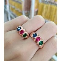 ราคา แหวนนาคข้อมะขามพลอยสามสี (23748312418)