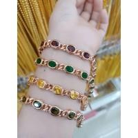 ราคา สร้อยข้อมือเศษนากพลอยหลากสีเลือกได้ (22767671721)