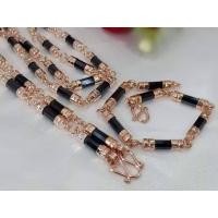 ราคา สร้อยคอและสร้อยข้อมือนาคคั่นปล้องนิลดำ (22316849771)
