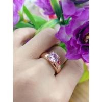 ราคา แหวนนาคหัวพลอยทับทิมสีชมพู แหวนนาค (21046098952)