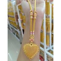 ราคา สร้อยคอทองลงยาพร้อมจี้หัวใจ (18363829252)