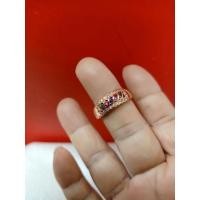 ราคา แหวนนาคหัวพลอยสามสีไม่ลอก (17238602002)