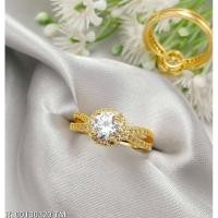 ราคา แหวน ทอง หุ้ม แฟชั่นประดับเพชรคละลาย (43951389533)