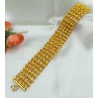 ราคา สร้อย ข้อมือ เศษ ทอง หุ้ม น้ำหนัก 5บาทลายพิกุล (26176180176)