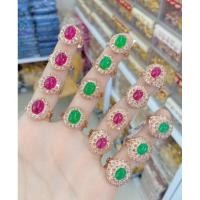 ราคา แหวนนาคหัวพลอยล้อมเพชรซีก (24940283897)