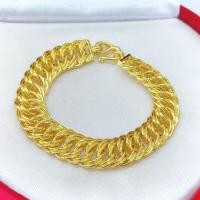 ราคา สร้อยข้อมือเลสทองไม่ลอกไม่ดำ (23884039127)