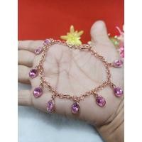 ราคา สร้อยข้อมือนาคพลอยทับทิม (11195443586)