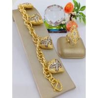 ราคา สร้อยข้อมือเศษทอง สร้อยข้อมือชุบทองคละแบบ (23004000464)