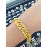 ราคา สร้อยข้อมือเลสทองน้ำหนัก3บาท (19847911525)
