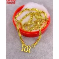 ราคา สร้อยคอเศษทองลายปล้องอ้อยหนัก3บาท (29017268350)