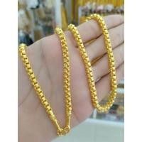 ราคา สร้อยคอเศษทองหุ้มน้ำหนัก5บาทคละลาย (27400352767)