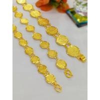 ราคา สร้อยข้อมือเศษทองลายเหรียญสวยๆ (15898143447)