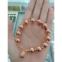 ราคา สร้อยข้อมือนาคเม็ดบอลห้อยจี้ถุงทอง (20844478685)