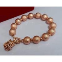 ราคา สร้อยข้อมือนาคเม็ดบอลห้อยจี้ถุงทอง (21360505455)
