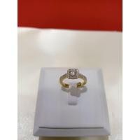 ราคา แหวนทองหัวเพชร แหวนทองชุบ (23248675334)