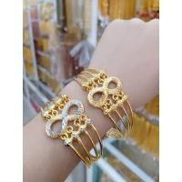 ราคา กำไลเศษทองสองสีคละแบบ (23020939130)