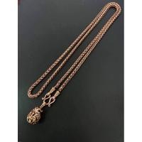 ราคา สร้อยคอนาคลายหางกระรอกห้อยจี้ถุงทอง (21290980376)