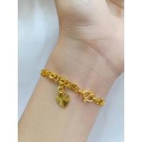 ราคา สร้อยข้อมือเศษทองแท้น้ำหนัก2สลึงคละแบบ (20554384273)