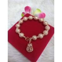 ราคา สร้อยข้อมือนาคห้อยจี้ถุงทอง (14388575541)