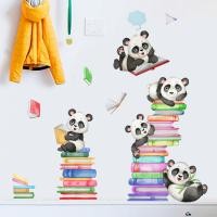 ราคา สติกเกอร์ติดผนัง หมีแพนด้า หนังสือ สติ๊กเกอร์ติดผนังห้องเด็กห้องนอนสติ๊กเกอร์ติดผนังตกแต่ง (43479185065)