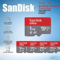 ราคา SanDisk Ultra Micro SDXC UHS I 32GB 64GB 128GB 256GB 512GB 1TB ความเร็วอ่านสูงสุด 140 MB s U1 A1 TF (49610442374)