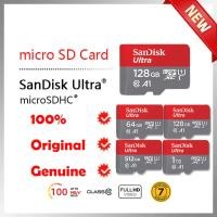 ราคา SanDisk Ultra MicroSDXC UHS I 32GB 64GB 128GB 256GB 512GB 1TB 140 MB s U1 A1 SDSQUAB 128G GN6MN (57909843878)