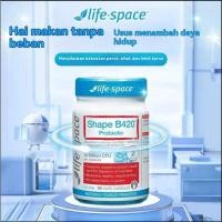 ราคา Life Space Shape B420 Probiotic ไลฟ์สเปซ โปรไบโอติก อาหารเสริมช่วยในเรื่องย่อยอาหารและมีส่วนช่วยลดไขมัน 60Caps (46005636872)