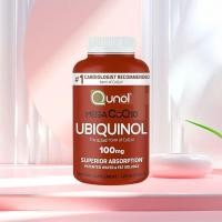 ราคา Qunol Mega CoQ10 Ubiquinol โคเอ็นไซ คิวเท็น 100 mg 120 Softgels (52855616495)