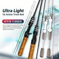 ราคา คันเบ็ดปลายคาร์บอน น้ำหนักเบา สำหรับตกปลาเทราท์และเบส (45008811448)