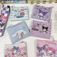 ราคา กระเป๋าใส่เหรียญ PU หนัง Cinnamoroll Kuromi My Melody กระเป๋าสตางค์ผู้ถือบัตรหูฟังสายเคเบิลข้อมูลกระเป๋าเก็บ YUE (53658766719)