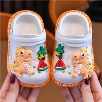 ราคา เด็กรองเท้าหลุมฤดูร้อนไดโนเสาร์การ์ตูนน่ารักรองเท้าแตะบ้านสาวทารกเด็กน้อยรองเท้าแตะกันลื่นสวมใส่ด้านนอก IHZX (57760656576)