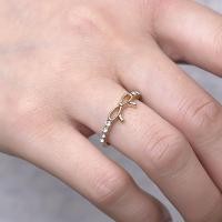ราคา แหวนเพชรโบว์สไตล์เกาหลีญี่ปุ่นสำหรับผู้หญิง (57007893721)