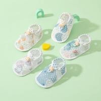 ราคา เด็กBreathableรองเท้าตาข่ายเดี่ยวเด็กSoft Soled Anti Slipรองเท้า 0 1 ปี 23IV (27844833362)