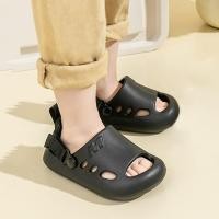 ราคา ฤดูร้อนเด็กรองเท้าแตะนักเรียนชายหญิงกลางแจ้งสวมใส่แฟชั่นในร่ม Anti slip Soft Sole รองเท้าแบนรองเท้าแตะ EVA EXUL (44960685705)